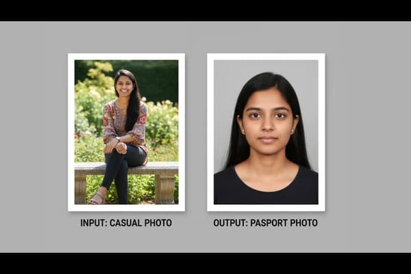 Professional ID photo