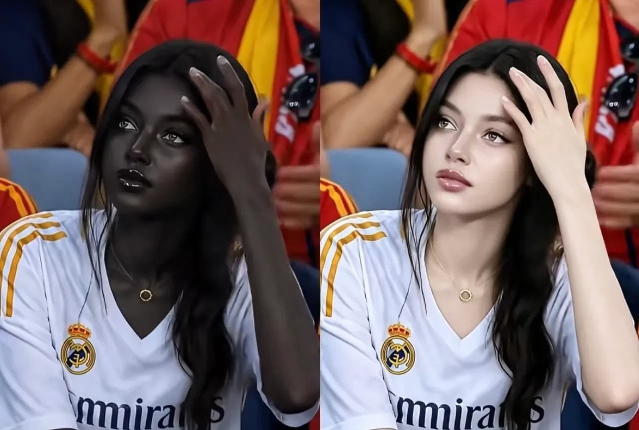 Example image edit to change the color of the subject