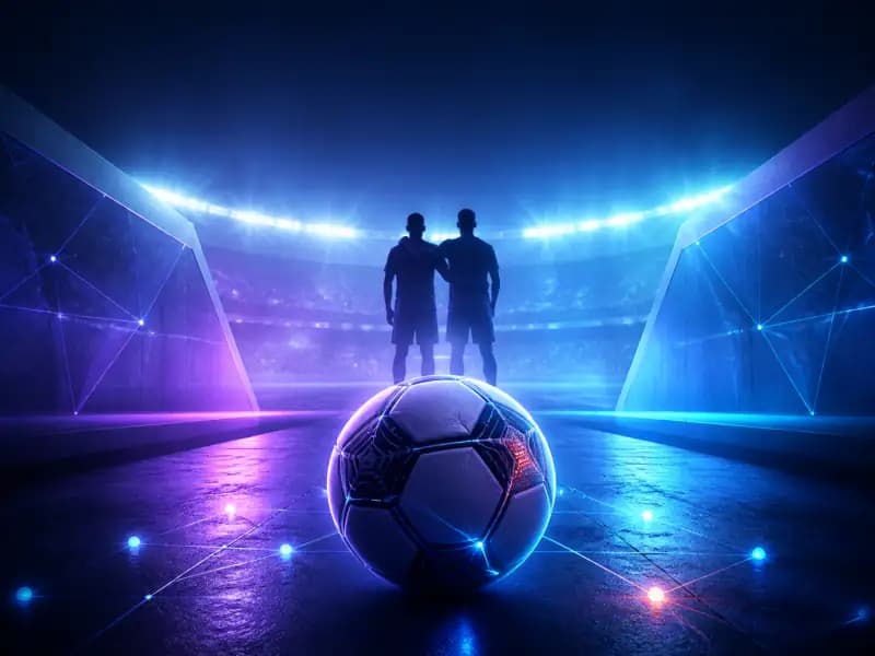 FIFA-2026-KI-Fotoprompts: Neben Ronaldo und Messi stehen