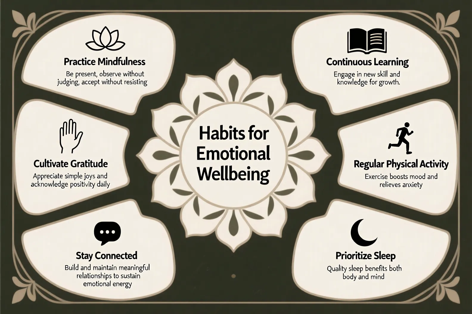 Six Habits for Emotional Wellbeing